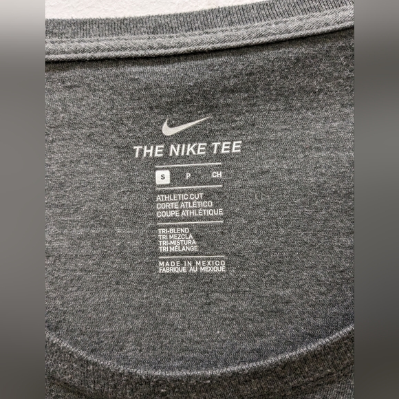 Misses Nike college tee. OH state long sleeve. Size S. Gray - Picture 4 of 4